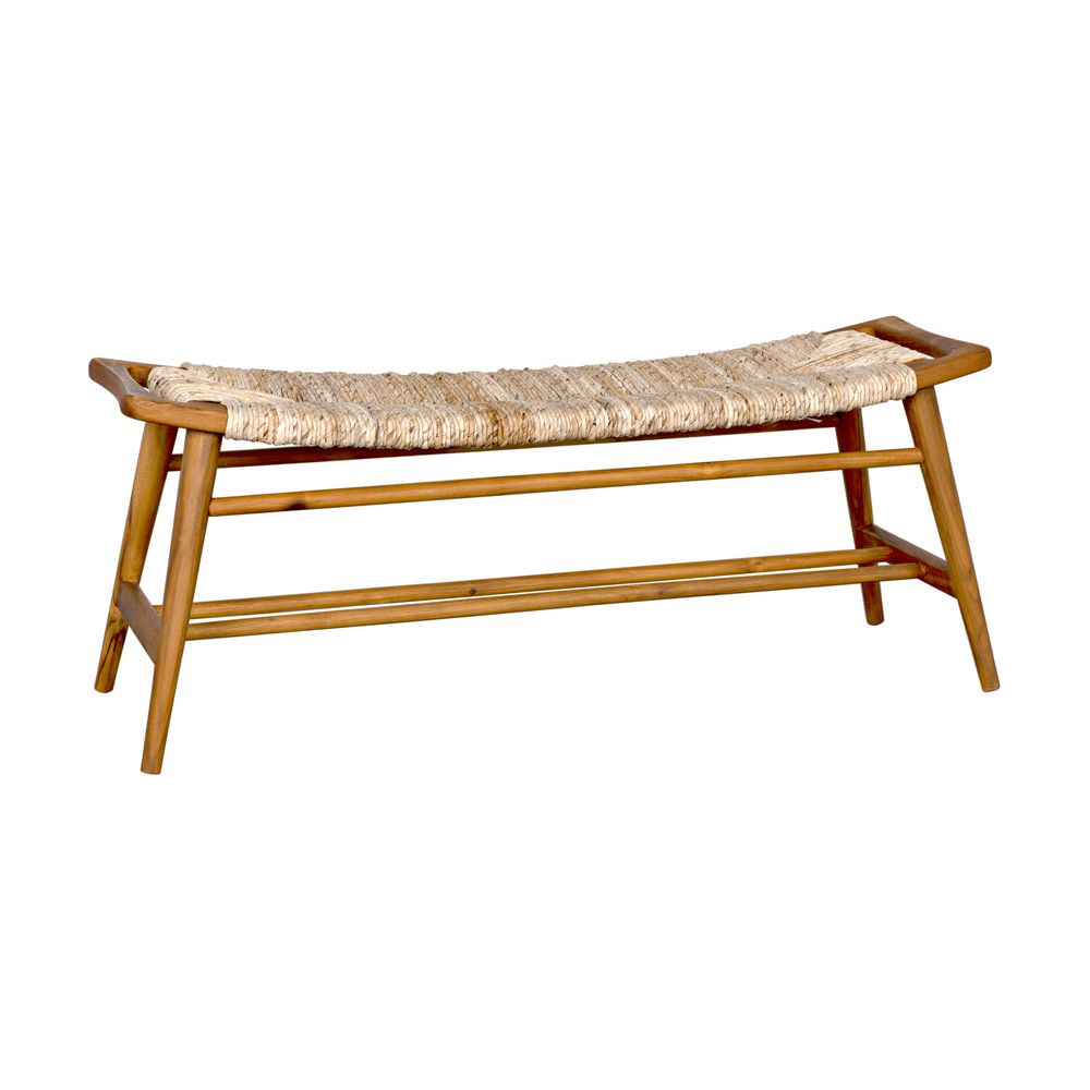 Stockholm Bench with Woven by NOIR