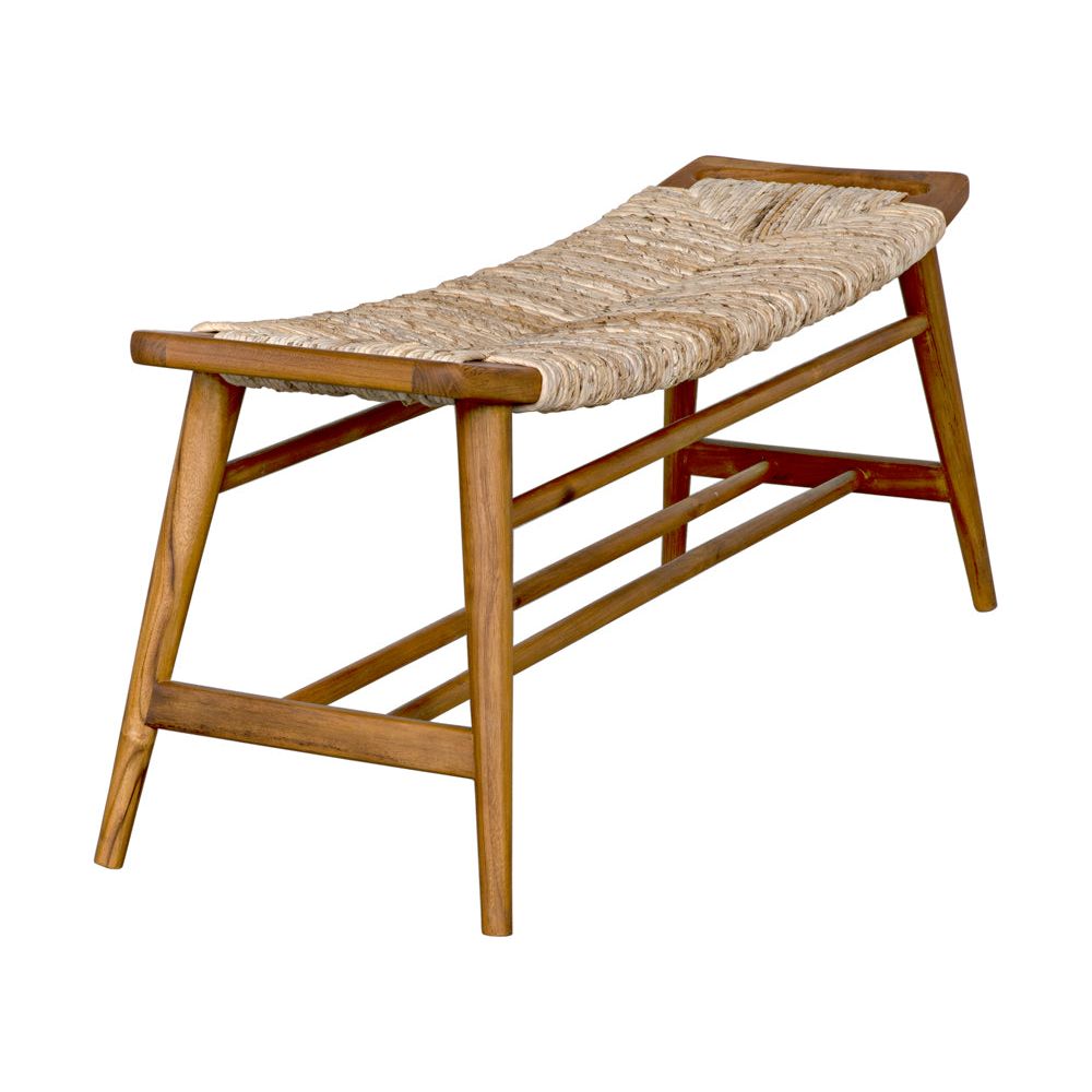 Stockholm Bench with Woven by NOIR