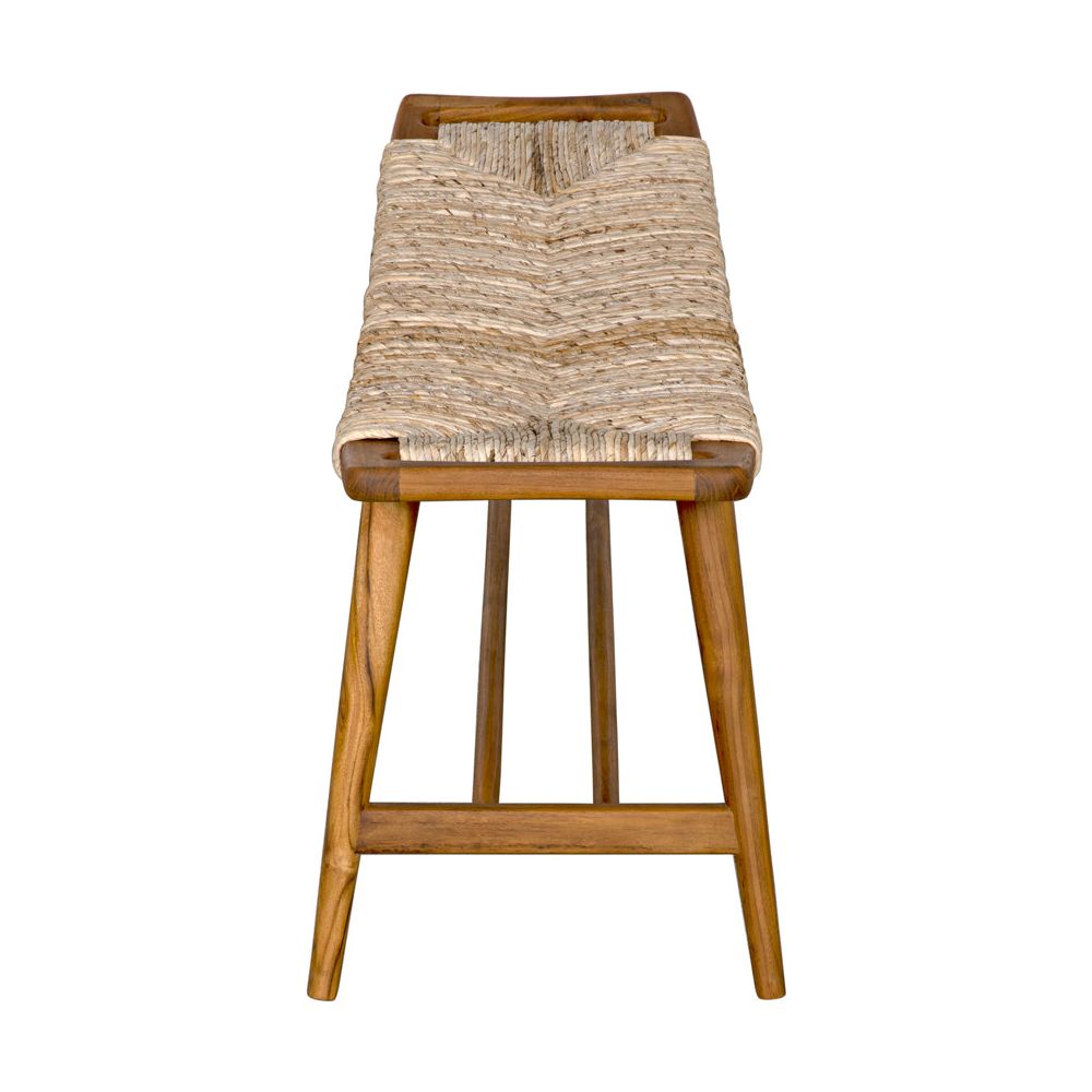 Stockholm Bench with Woven by NOIR