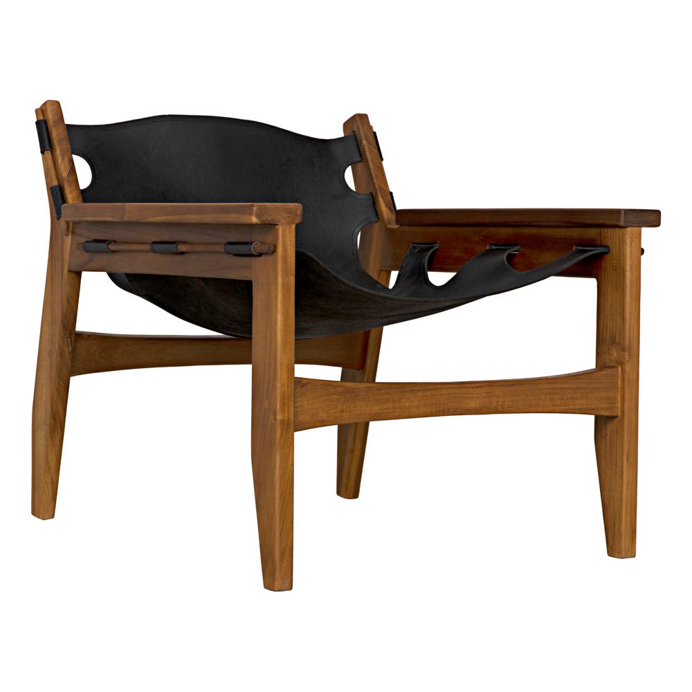 Nomo Chair, Teak with Leather by NOIR