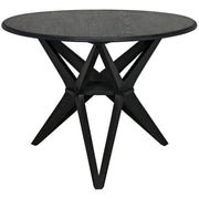 Victor Dining Table, Charcoal Black by NOIR