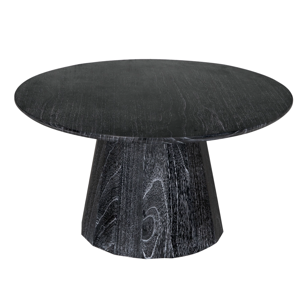 Harlow Coffee Table, Cinder Black by NOIR