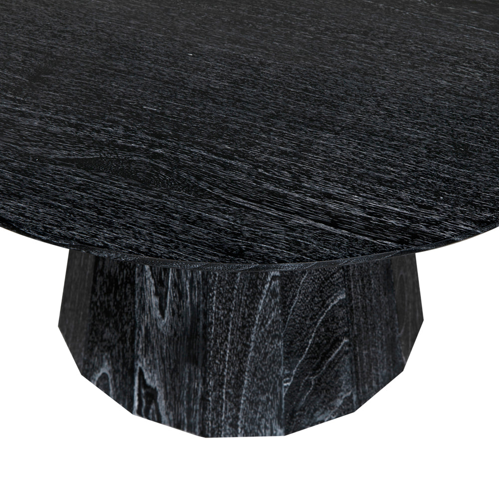 Harlow Coffee Table, Cinder Black by NOIR