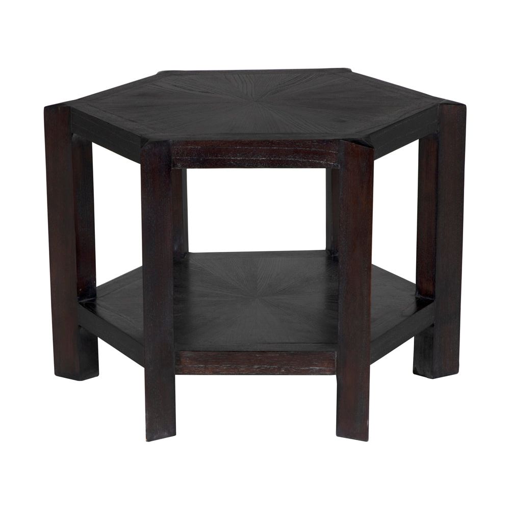 Yehuda Large Side Table, Sombre Finish by NOIR