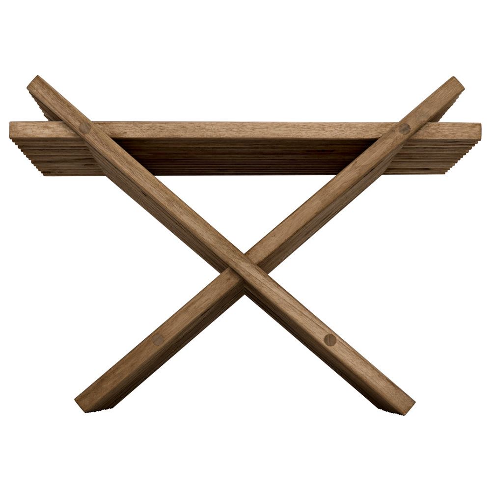 Dede Stool, Teak by NOIR