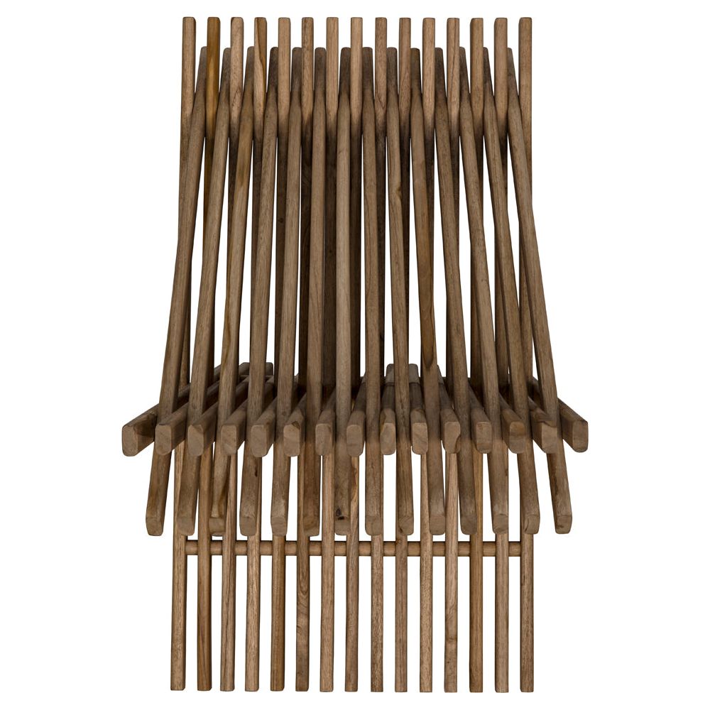 Dede Stool, Teak by NOIR