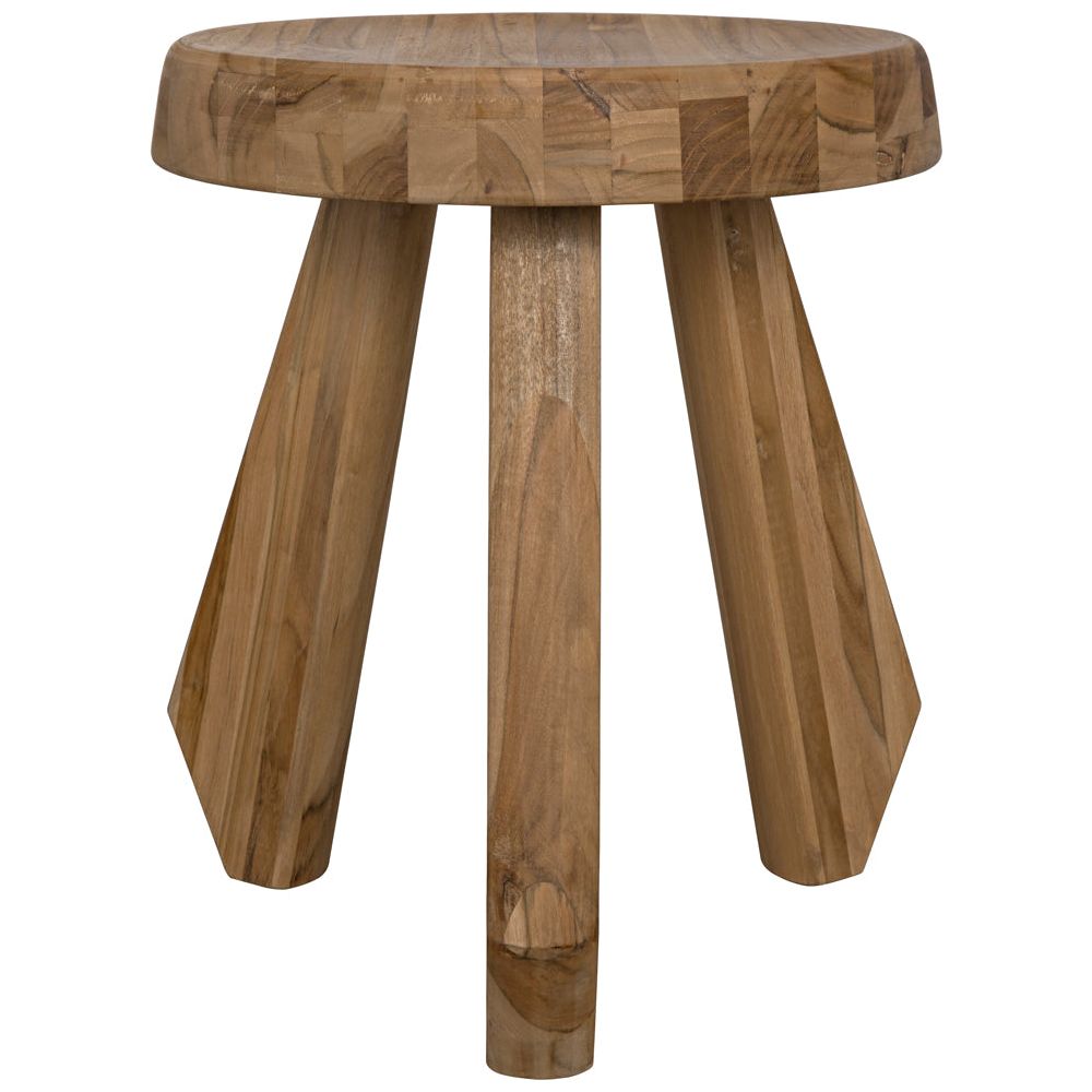 Priam Teak Stool by NOIR