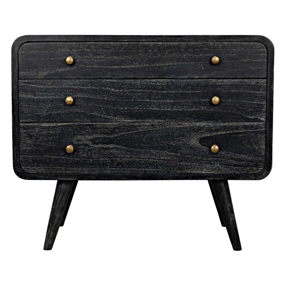 Bart Chest, Cinder Black by NOIR