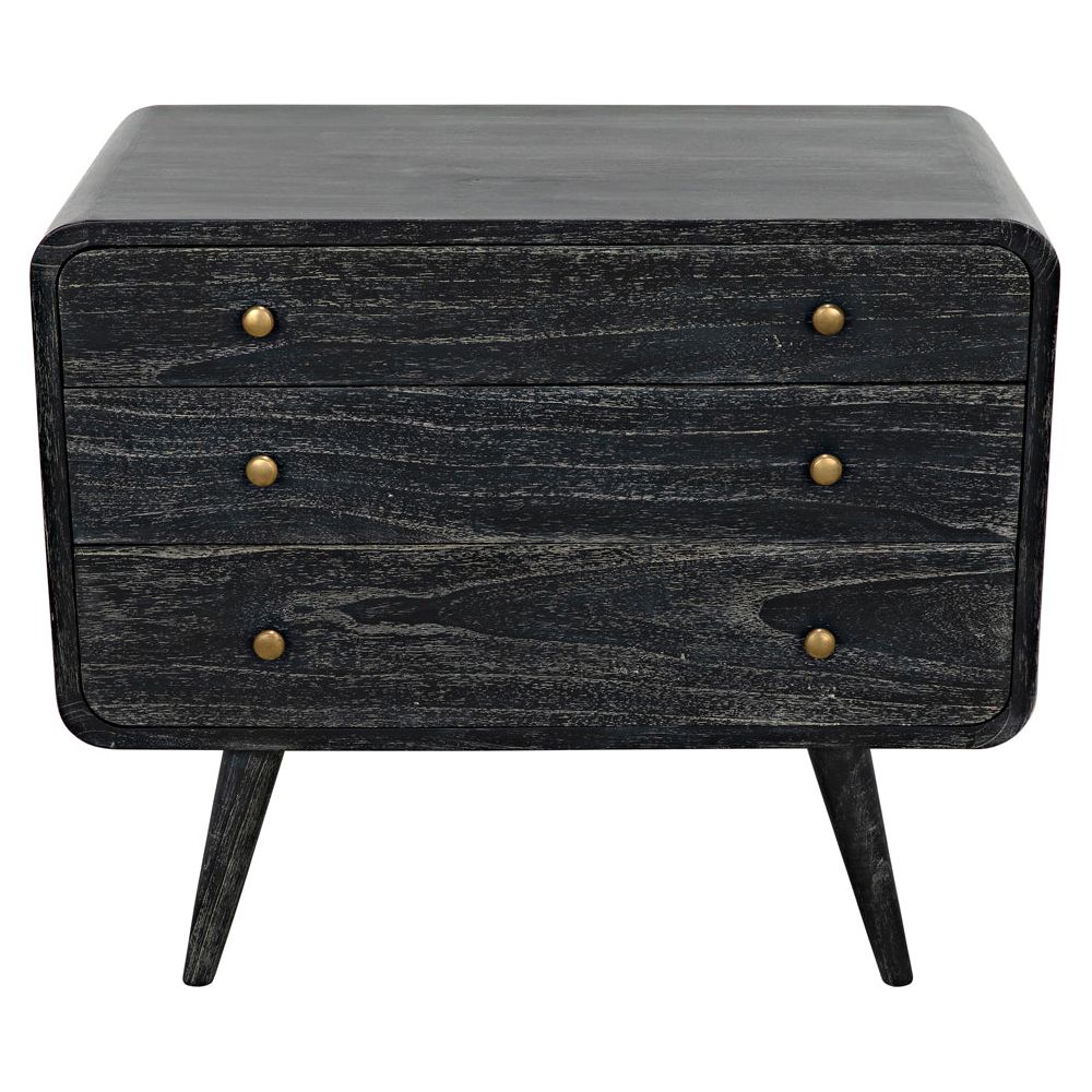 Bart Chest, Cinder Black by NOIR