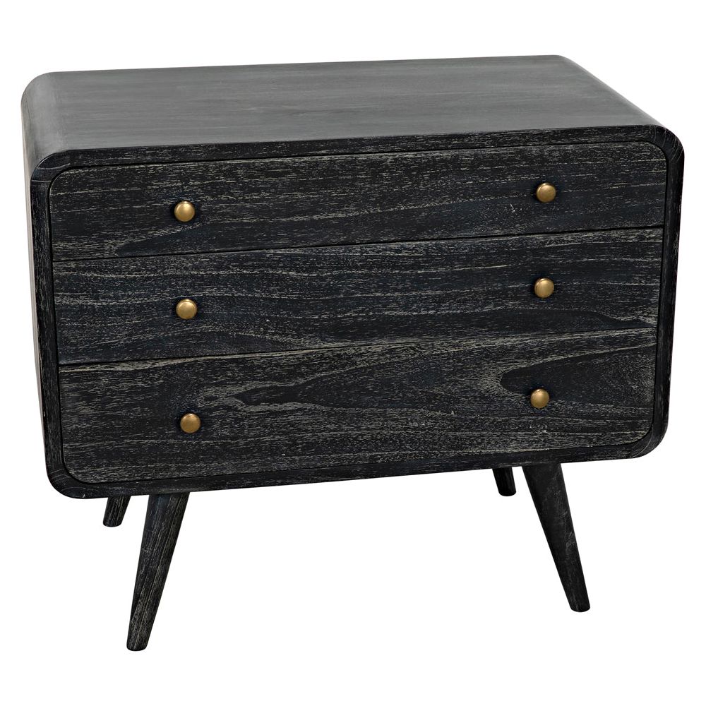 Bart Chest, Cinder Black by NOIR