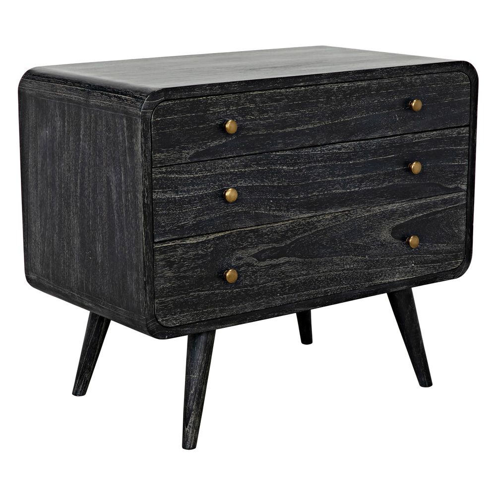 Bart Chest, Cinder Black by NOIR