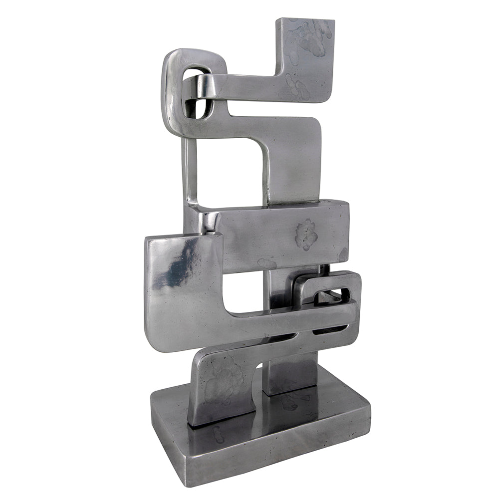 Kubric Sculpture, Silver by NOIR