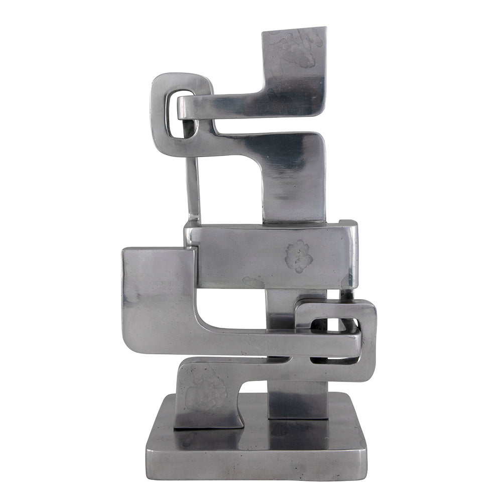 Kubric Sculpture, Silver by NOIR