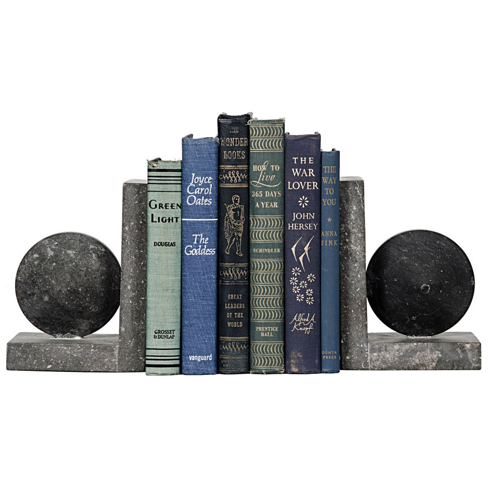 Marble Bookends by NOIR