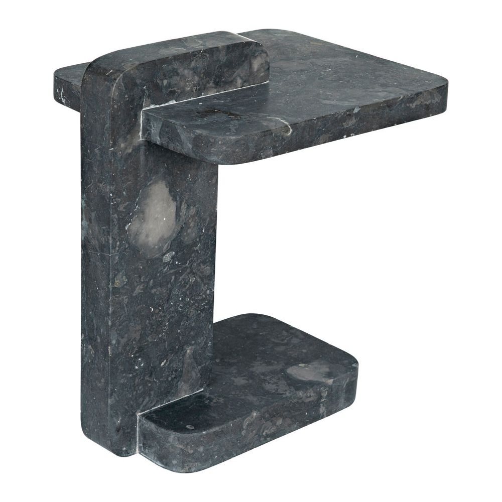 North Side Table, Black Marble by NOIR