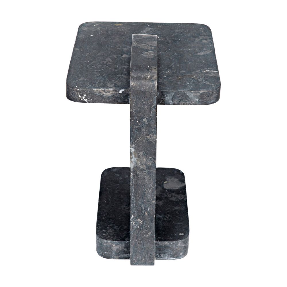 North Side Table, Black Marble by NOIR