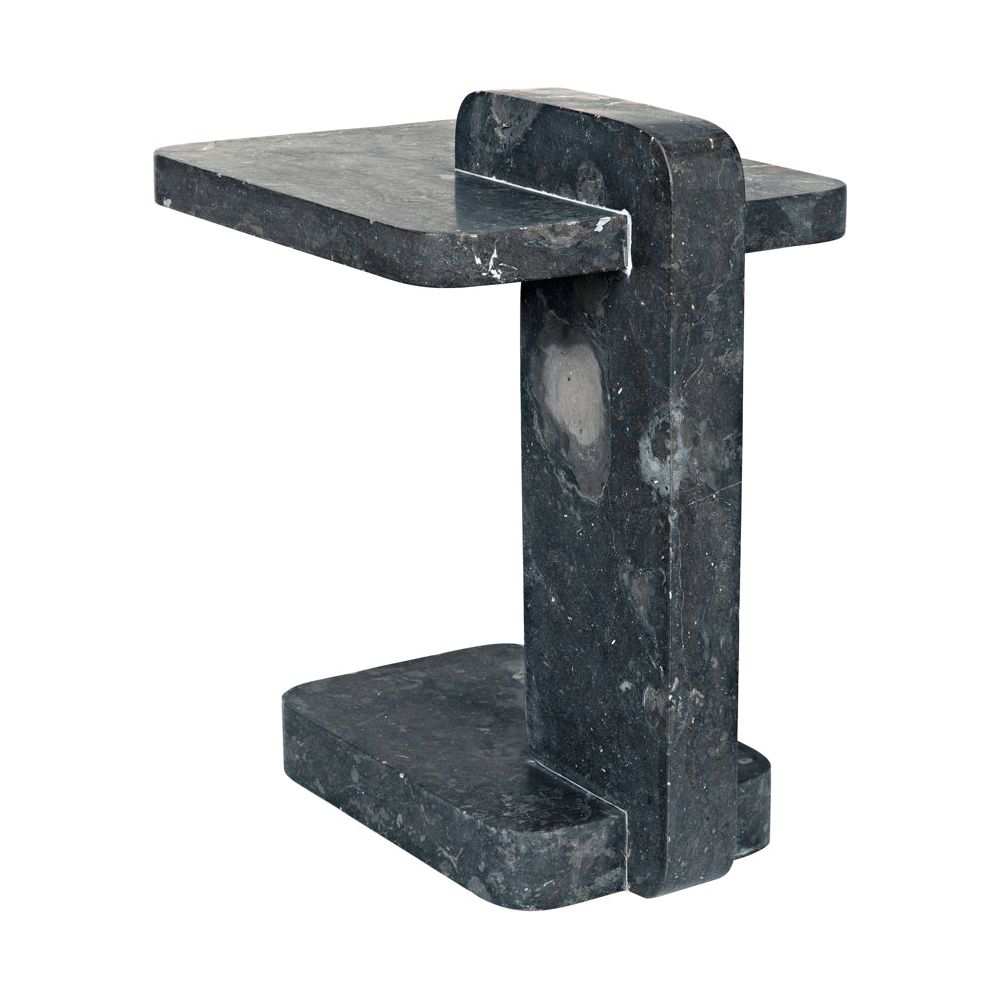 North Side Table, Black Marble by NOIR