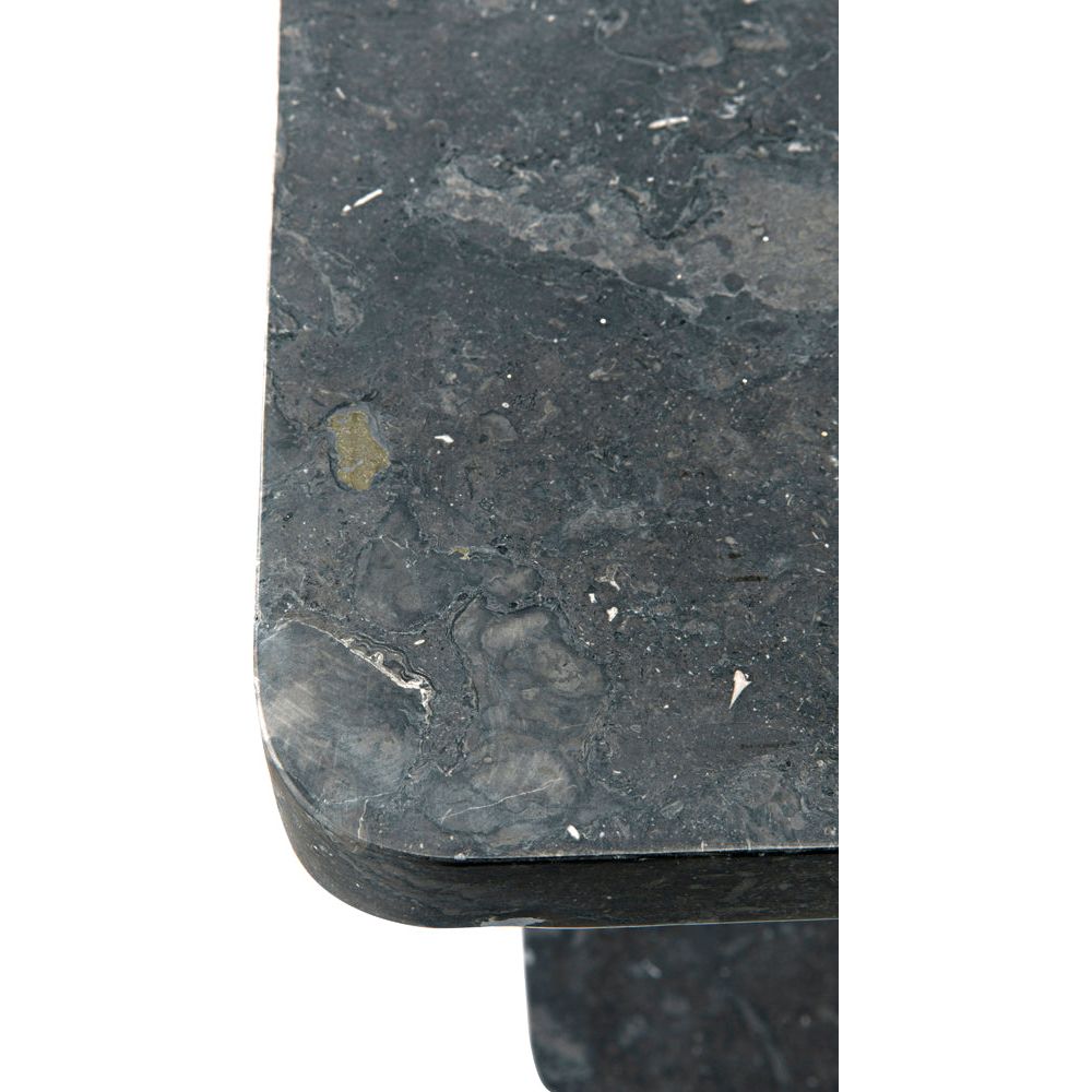 North Side Table, Black Marble by NOIR