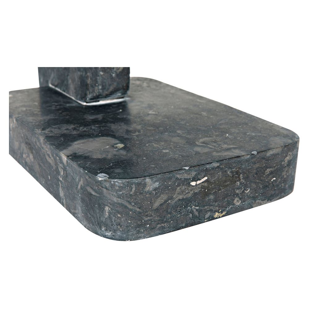 North Side Table, Black Marble by NOIR