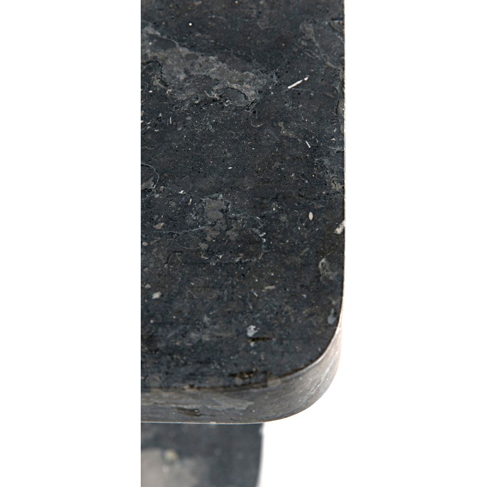 North Side Table, Black Marble by NOIR