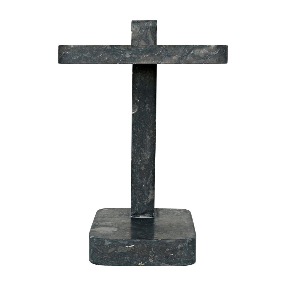 North Side Table, Black Marble by NOIR