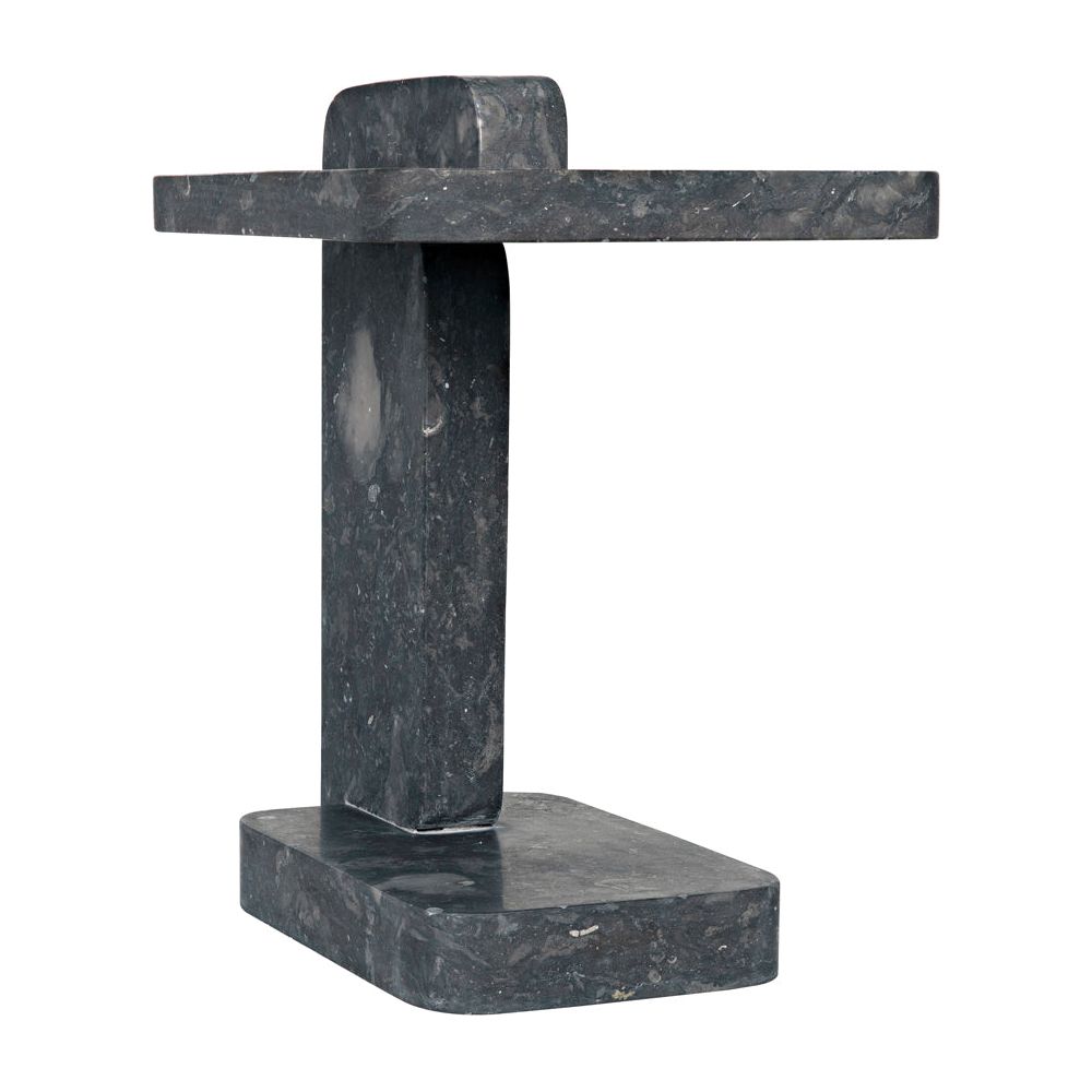 North Side Table, Black Marble by NOIR