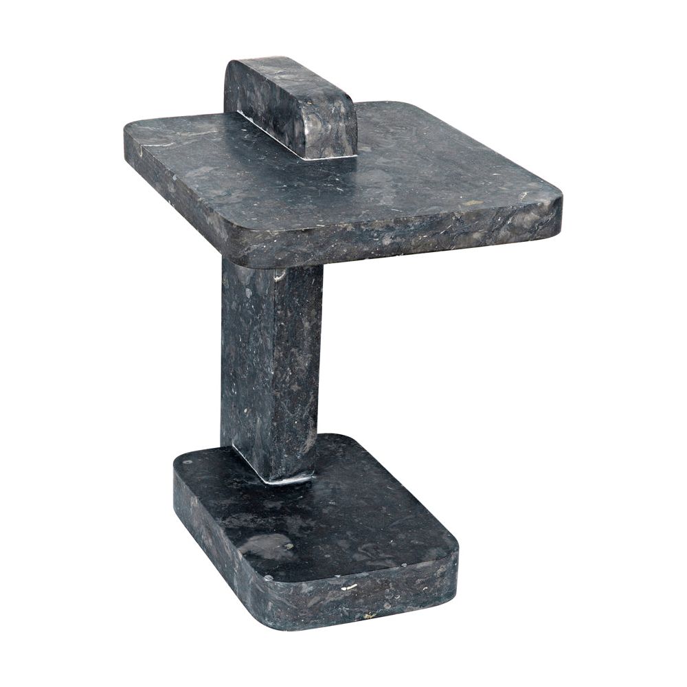 North Side Table, Black Marble by NOIR