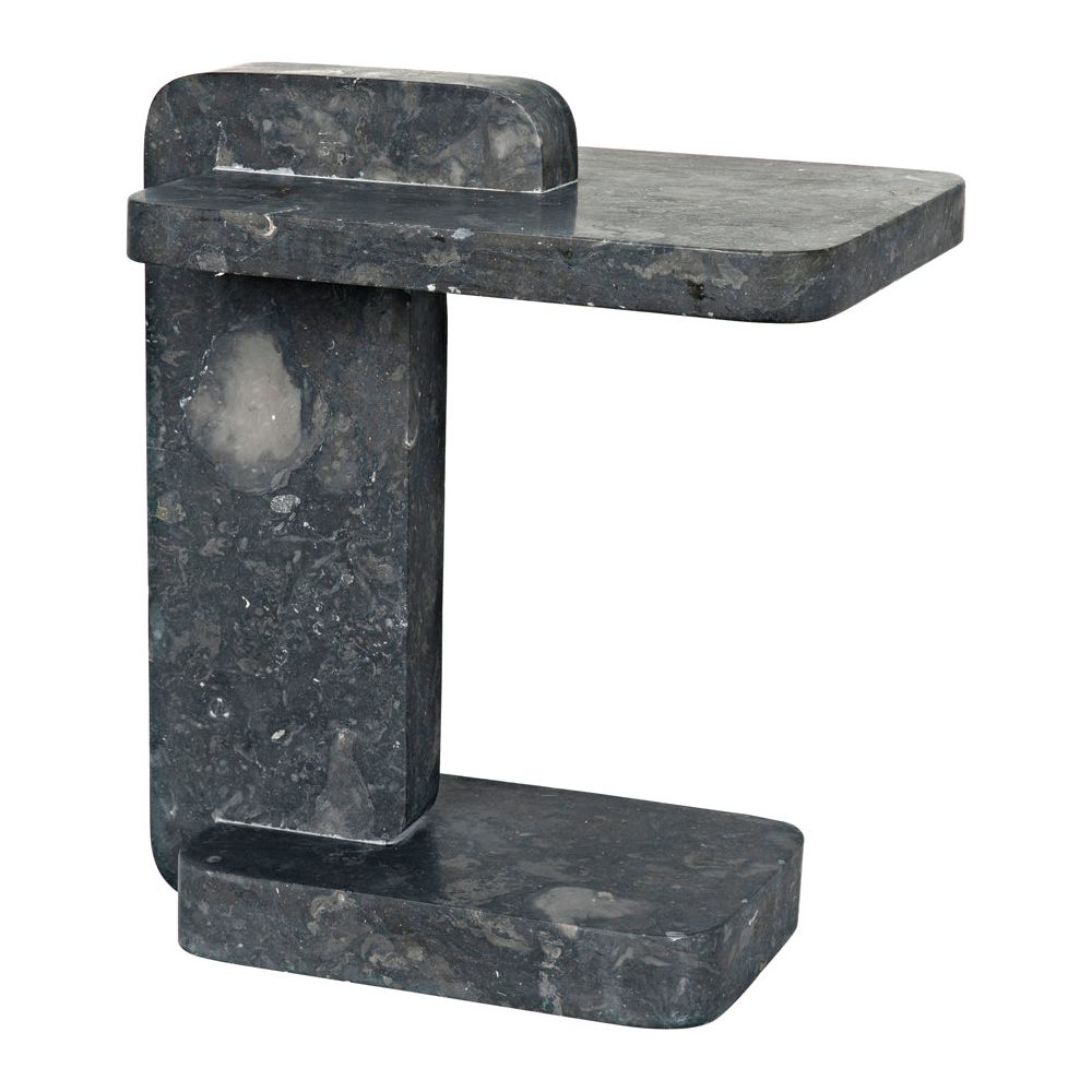 North Side Table, Black Marble by NOIR