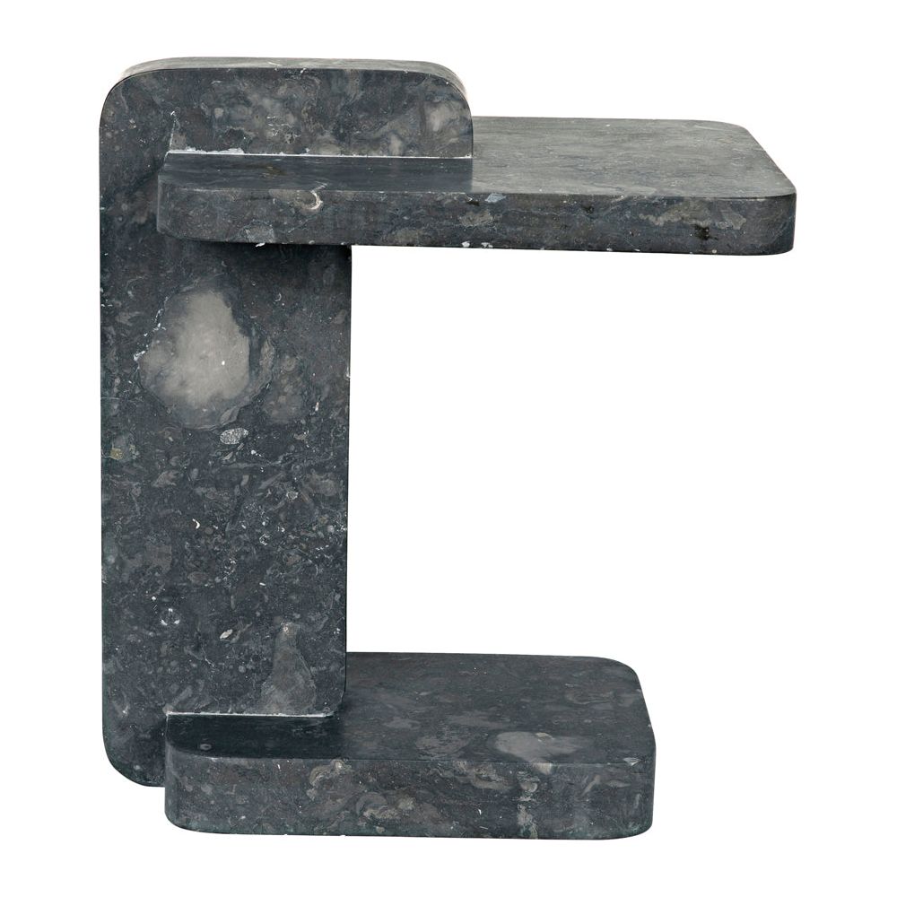North Side Table, Black Marble by NOIR