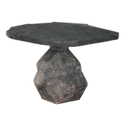 Rind Table, Black Marble by NOIR