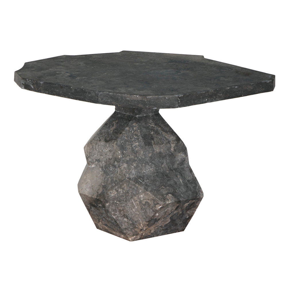Rind Table, Black Marble by NOIR