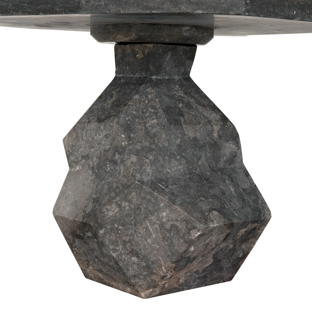 Rind Table, Black Marble by NOIR