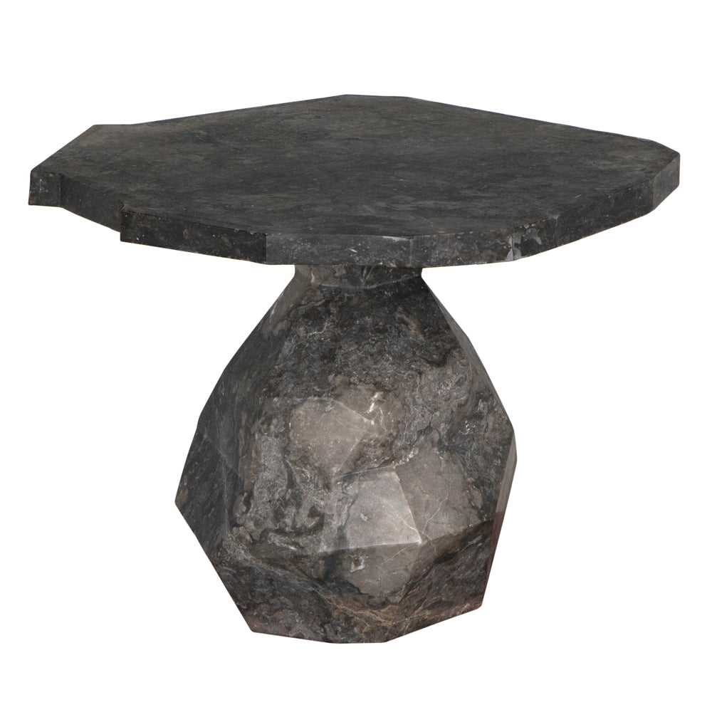 Rind Table, Black Marble by NOIR