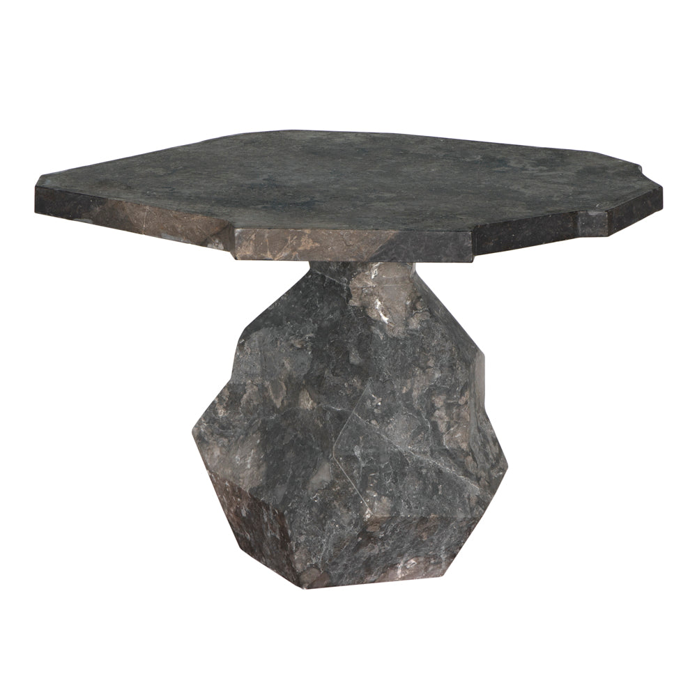 Rind Table, Black Marble by NOIR