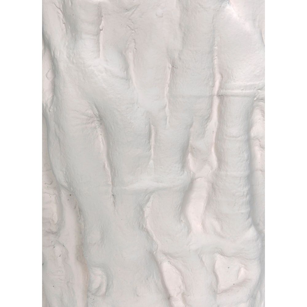 Damono Stool/Side Table, White Fiber Cement by NOIR