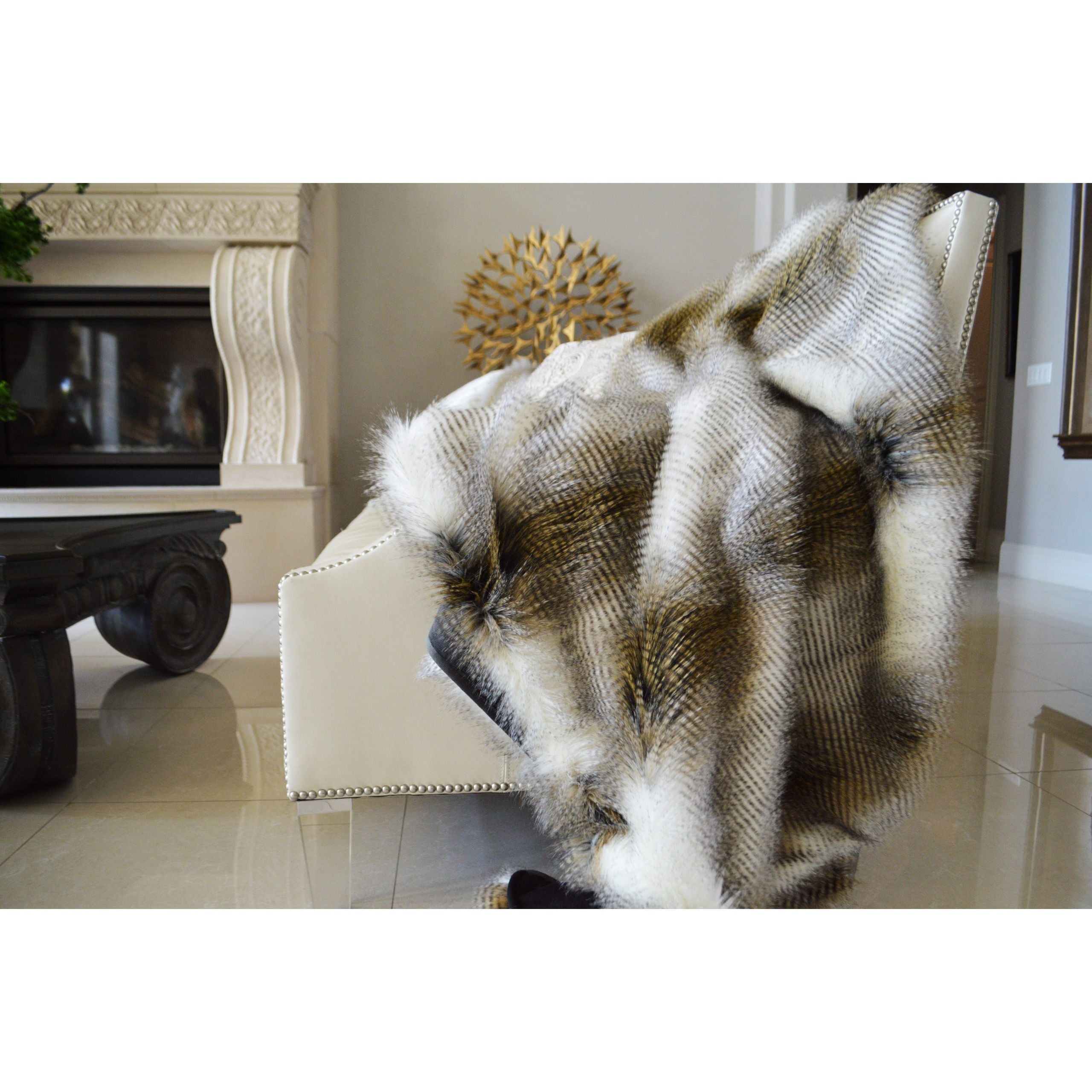 DV KAP Home Alaskan Hawk Corded Throw by DV KAP Home