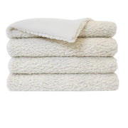 DV KAP Home Poodle Throw - Ivory by DV KAP Home