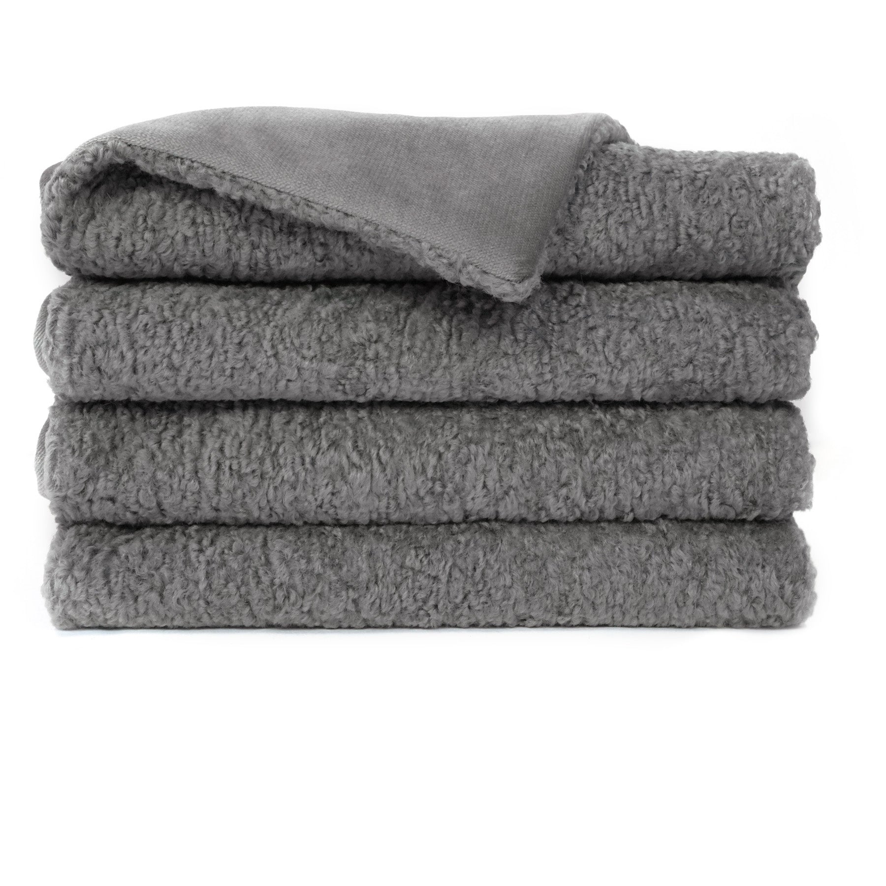 DV KAP Home Poodle Throw - Pewter by DV KAP Home