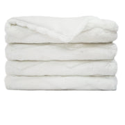 DV KAP Home Lush Chevron Corded Throw - Snow by DV KAP Home