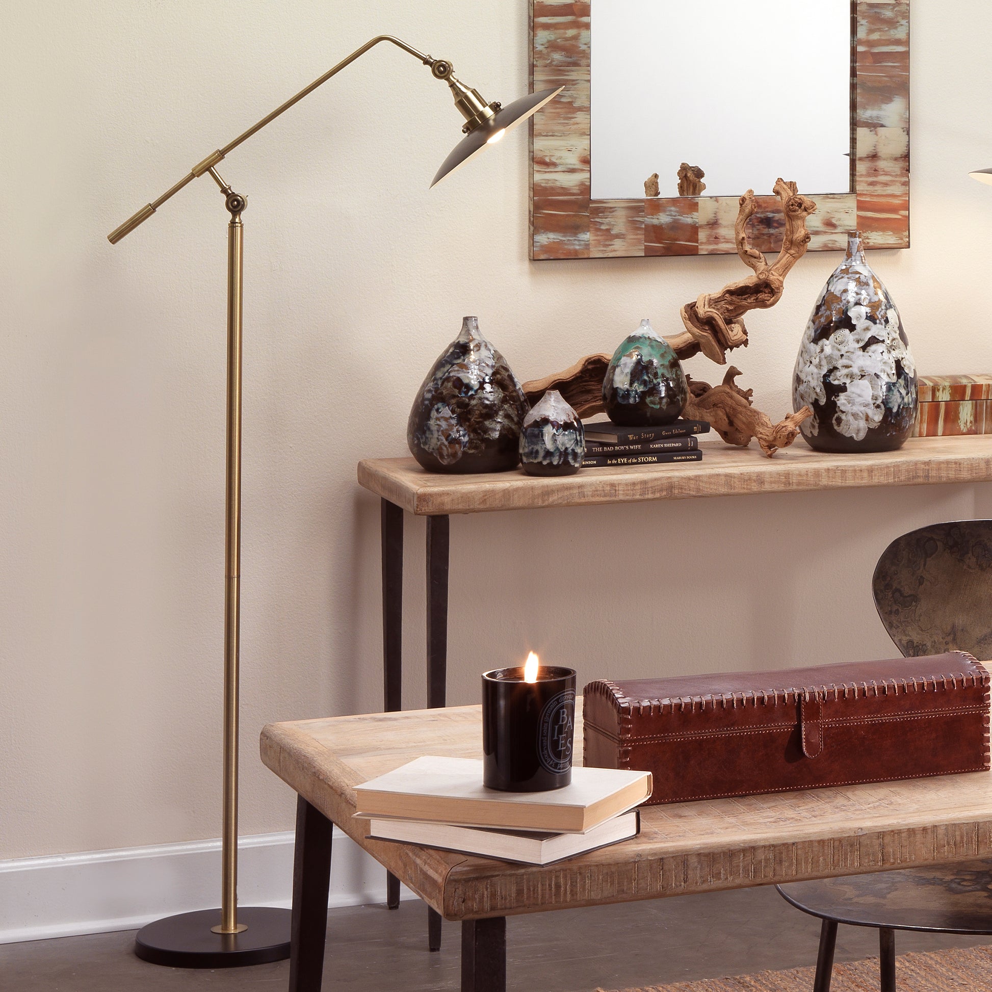 Mid-Century Modern Floor Lamp by Jamie Young