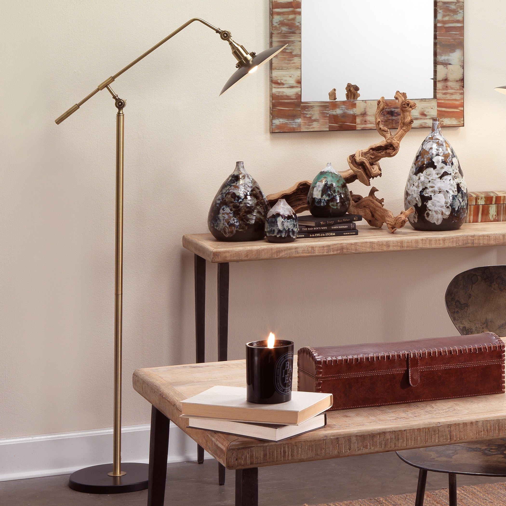 Mid-Century Modern Floor Lamp by Jamie Young