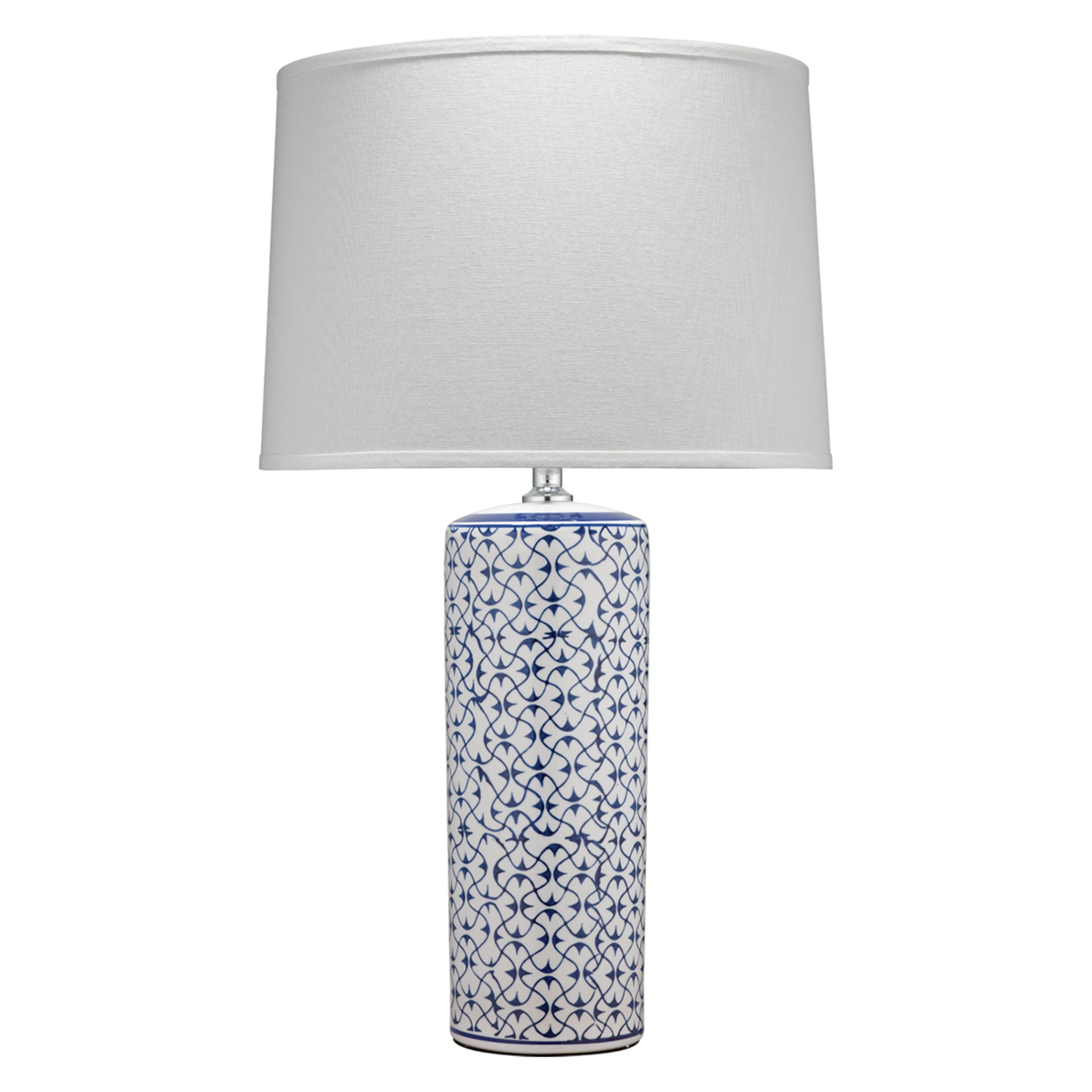 Vivian Ceramic Table Lamp, Blue by Jamie Young