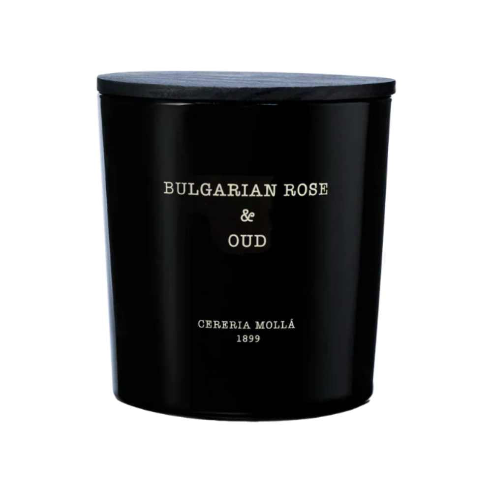 Cereria Molla Bulgarian Rose & Oud 3-Wick XL Candle 21 oz by Cereria Molla