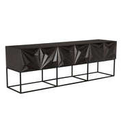 Zurich Console in Ebony, XL by NOIR