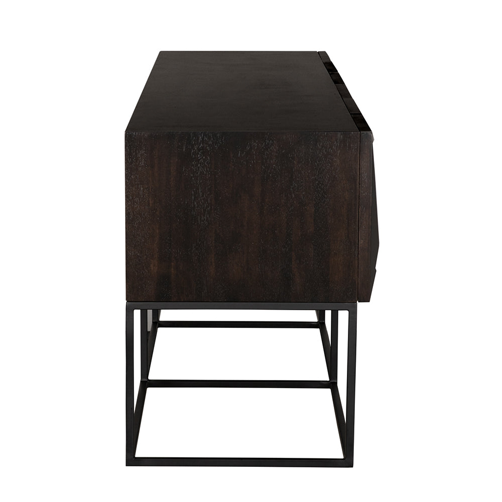 Zurich Console in Ebony, XL by NOIR