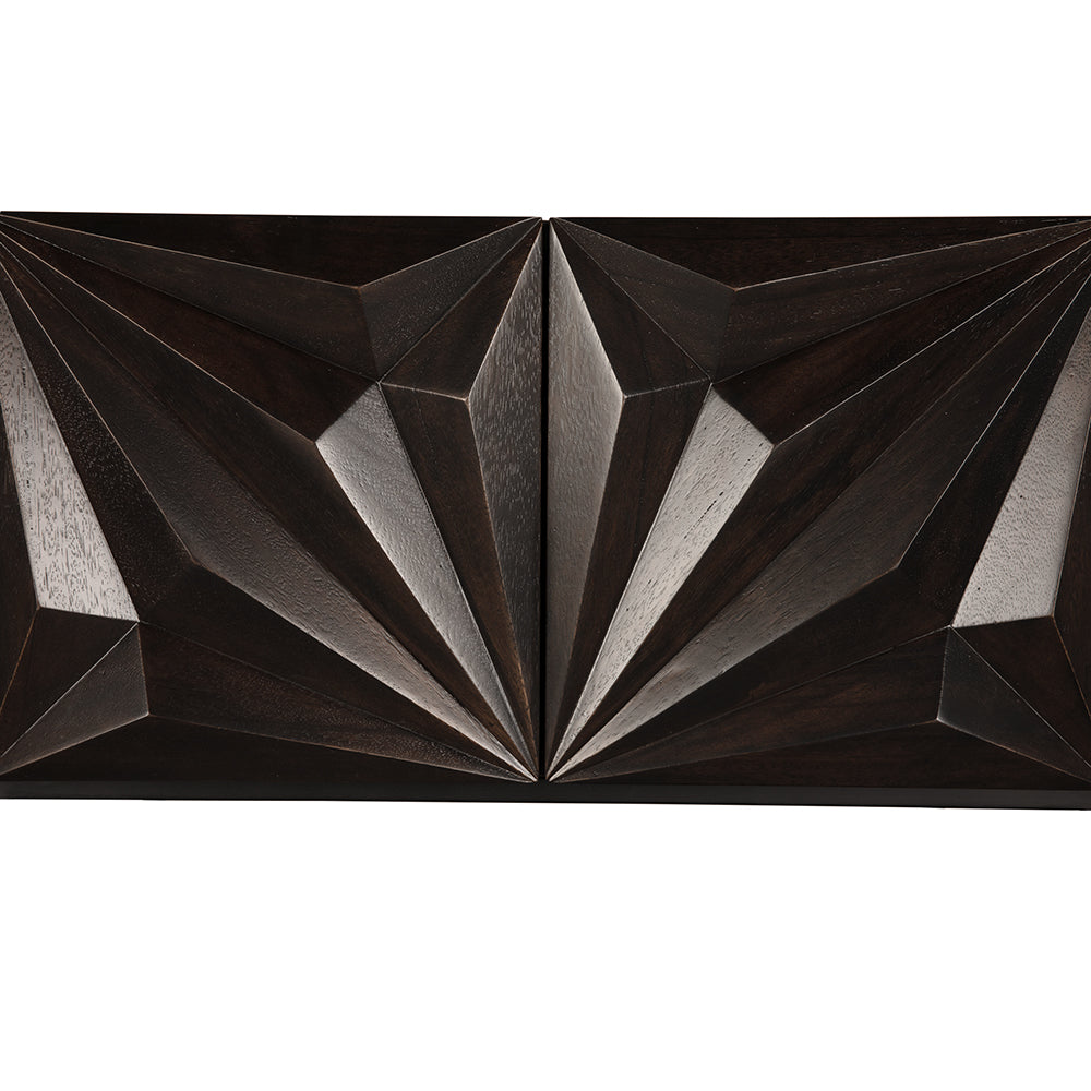 Zurich Console in Ebony, XL by NOIR