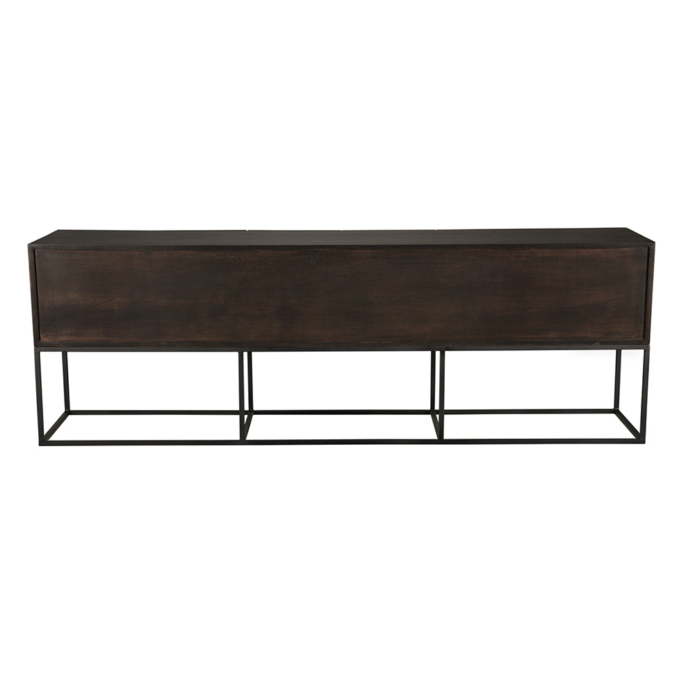 Zurich Console in Ebony, XL by NOIR