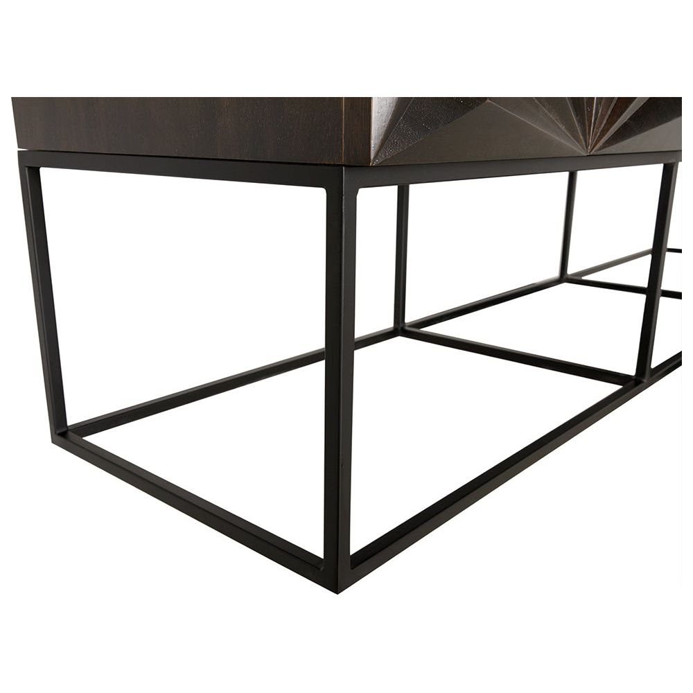 Zurich Console in Ebony, XL by NOIR