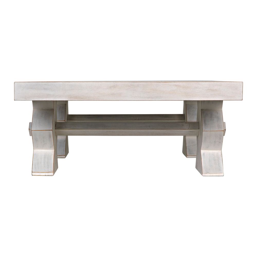 Suzu Coffee Table, White Wash by NOIR