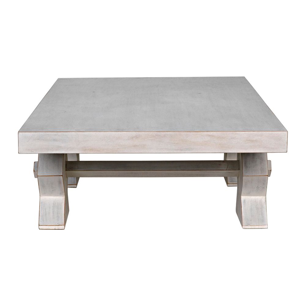 Suzu Coffee Table, White Wash by NOIR